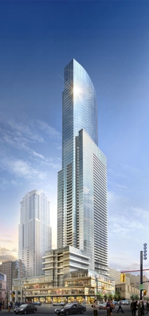 Aura at College Park in Toronto — rendering 2