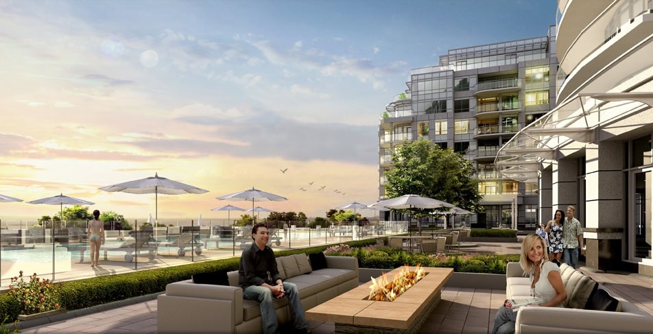 Bluwater Condos in Oakville — rendering 3