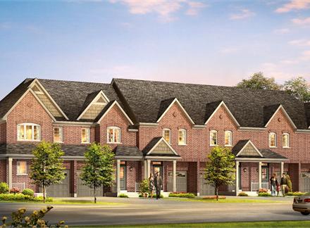 Daniels Highland Townhomes in Newmarket — rendering 1