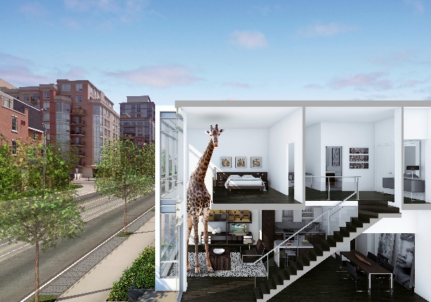 DNA3 Condos in Toronto — rendering 8