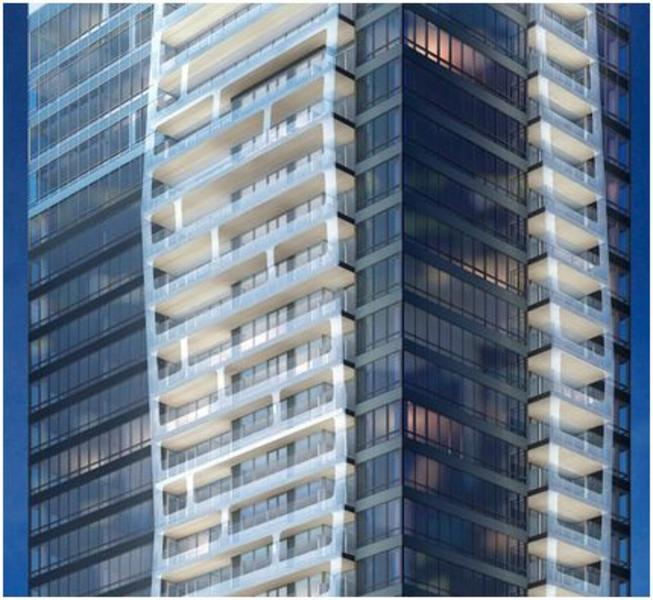FIVE Condos at 5 St. Joseph in Toronto — rendering 3
