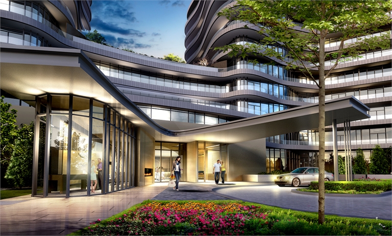 Flaire Condos in Toronto — rendering 7