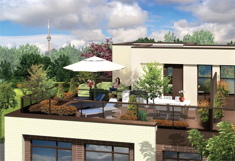 LA Courtyards in Toronto — rendering 5