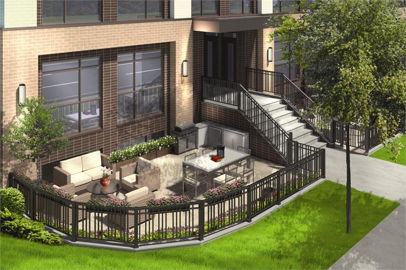 LA Courtyards in Toronto — rendering 10