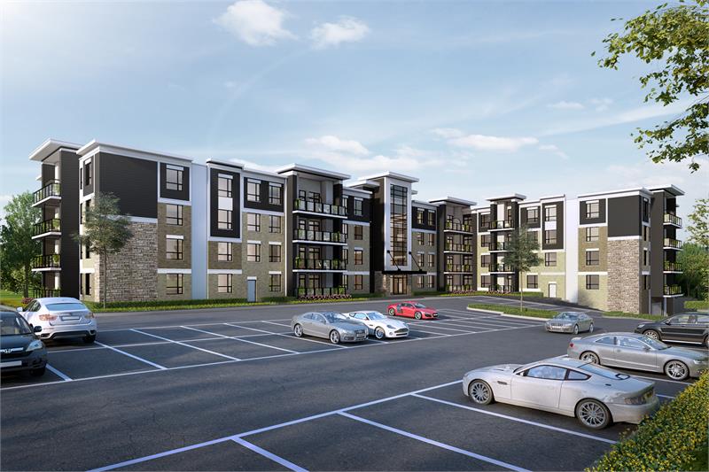Liberty Square in Guelph — rendering 4