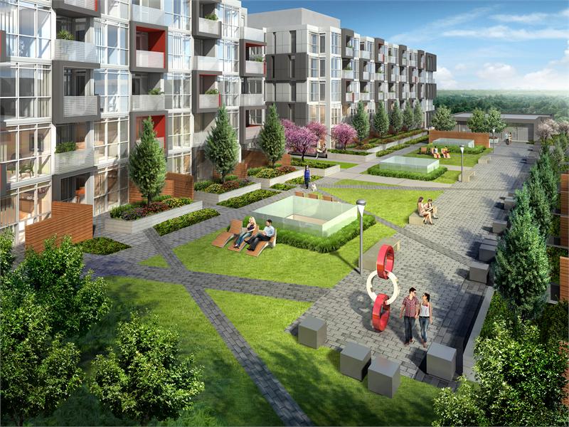 Link Condos + Lofts in Burlington — rendering 4