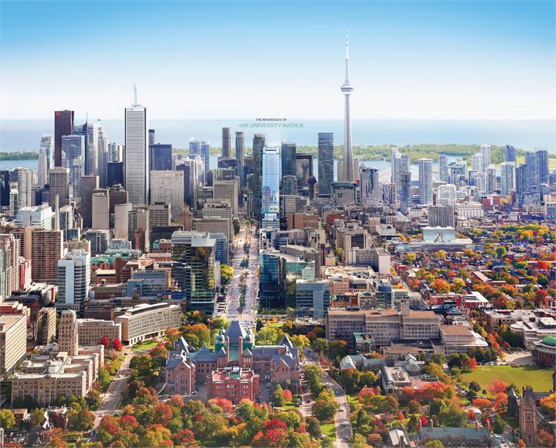 The Residences of 488 University Avenue in Toronto — rendering 12