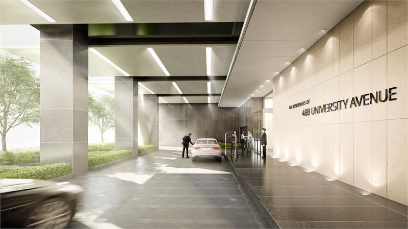 The Residences of 488 University Avenue in Toronto — rendering 5