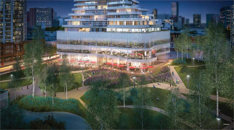 Wellesley on the Park in Toronto — rendering 3