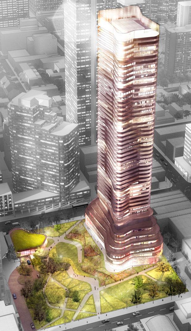 Wellesley on the Park in Toronto — rendering 10