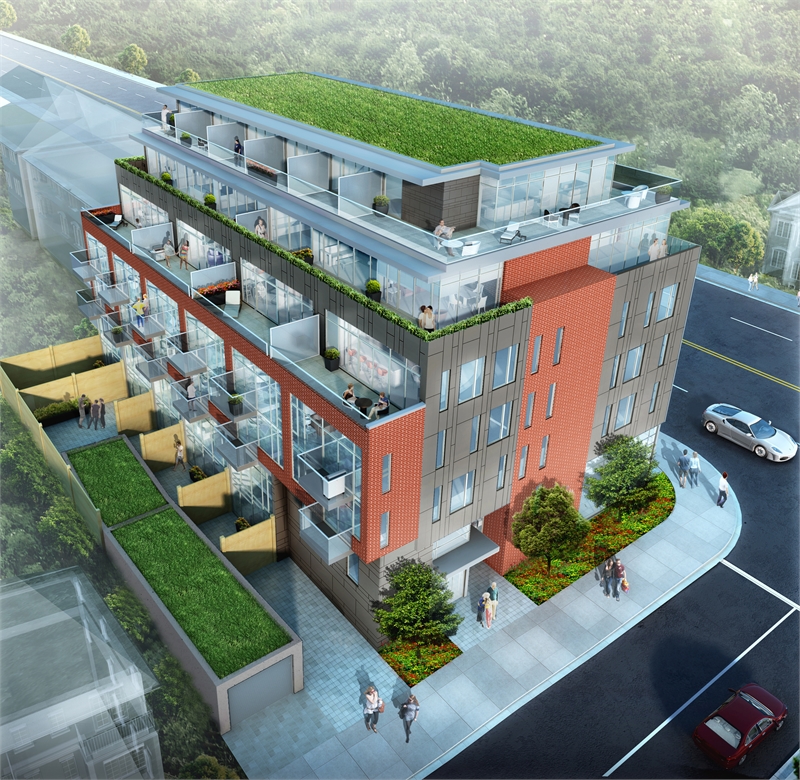 Beach Club Lofts in Toronto — rendering 4