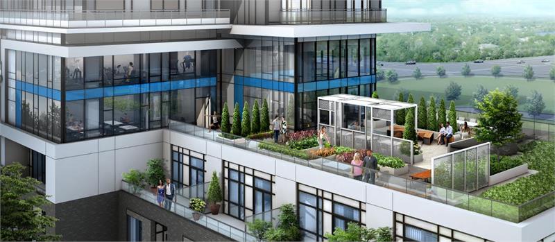 Daniels Erin Mills in Mississauga — rendering 3
