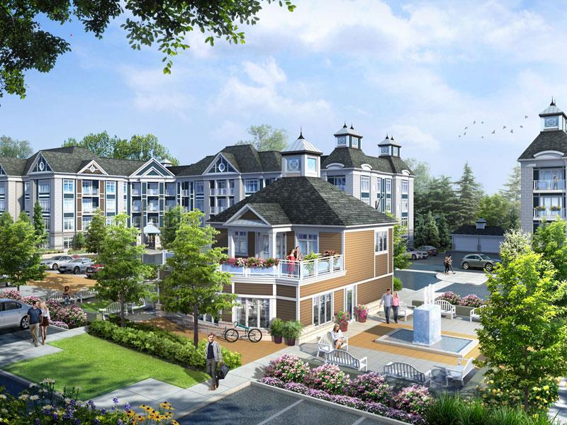 Harbourside Condos in Whitby — rendering 2
