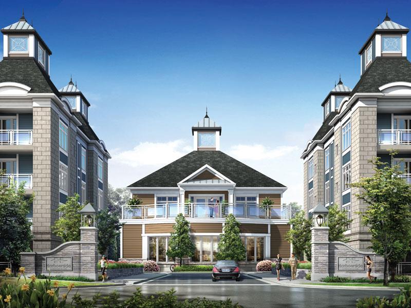 Harbourside Condos in Whitby — rendering 3