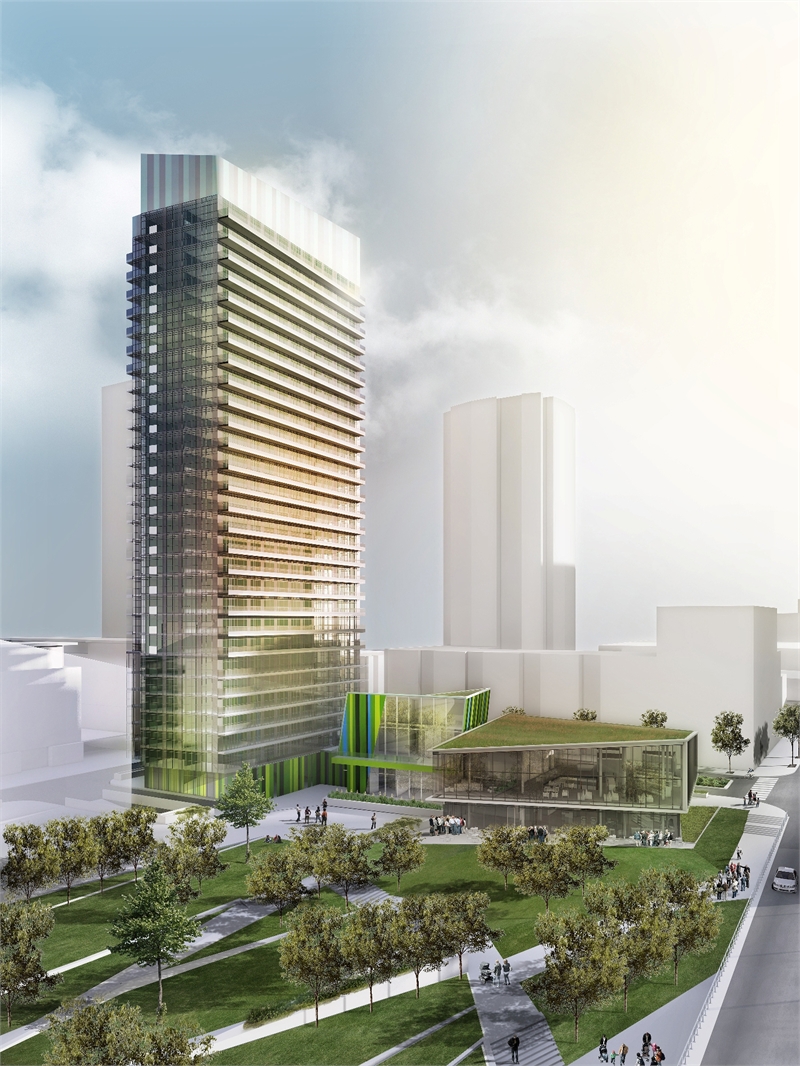 Library District in Toronto — rendering 6