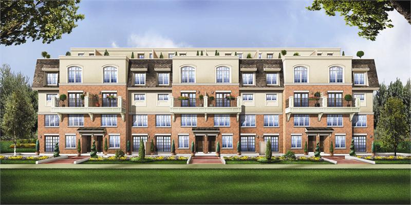 Millstone on the Park in Oakville — rendering 1