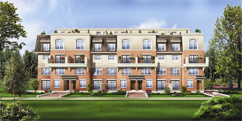 Millstone on the Park in Oakville — rendering 3