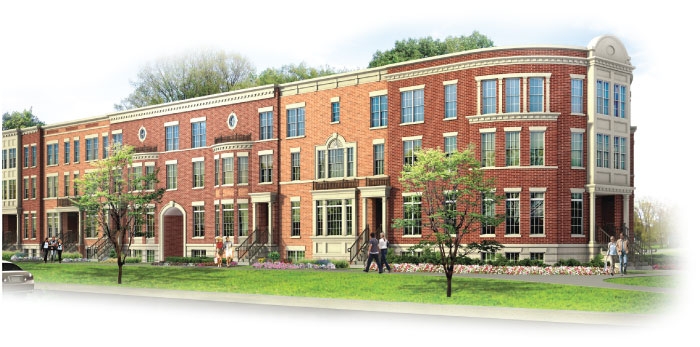 Nature’s Path Townhouses in Toronto — rendering 2