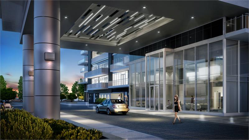Paradigm Condos in Burlington — rendering 3