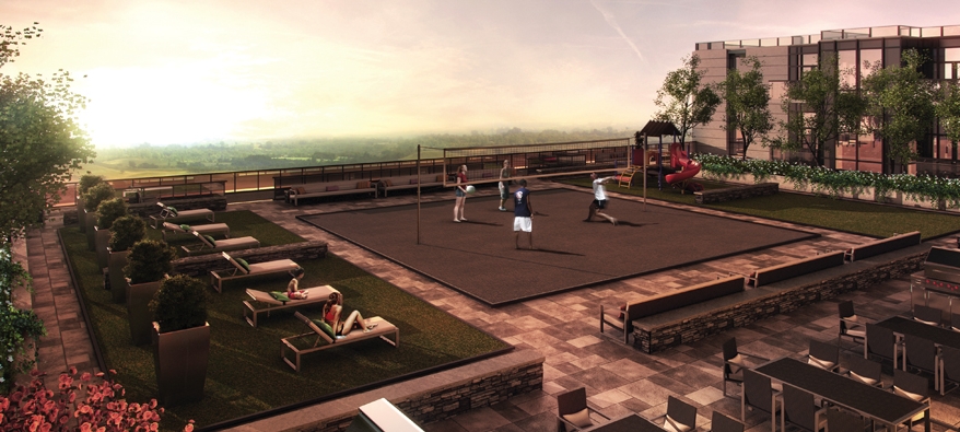 PSV Condos at Parkside Village in Mississauga — rendering 4