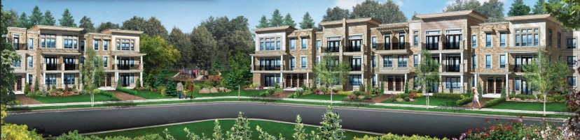 Pure Living Townhouses in Vaughan — rendering 2