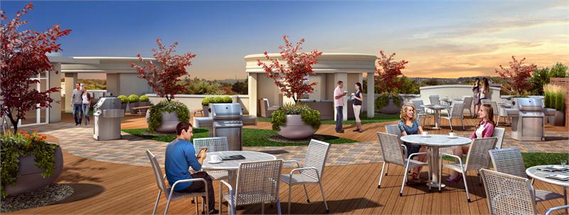 The Renaissance Condominiums at Oak Park in Oakville — rendering 3