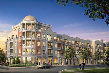 The Renaissance Condominiums at Oak Park in Oakville — rendering 2