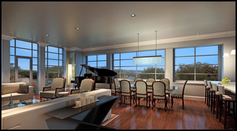 Schoolhouse Residences in Toronto — rendering 2