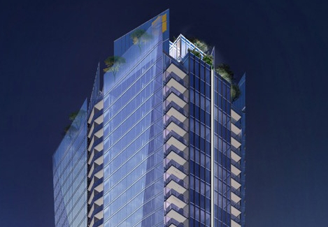 Shangri La Hotel & in Toronto — rendering 2