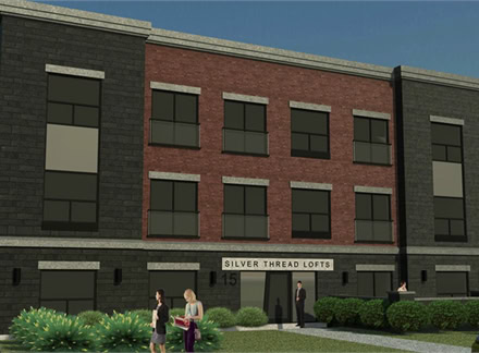 Silver Thread Lofts in Waterloo — rendering 1