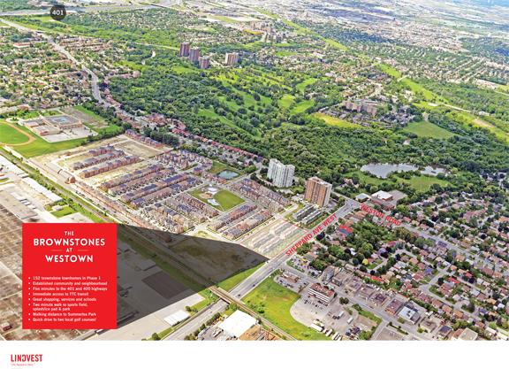 The Brownstones at Westown Townhouses in Toronto — rendering 4
