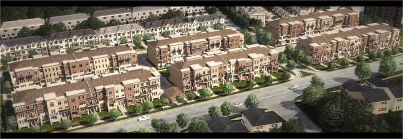 The Brownstones at Westown Townhouses in Toronto — rendering 5