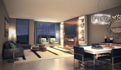 The Marquee Townhouses in Mississauga — rendering 4