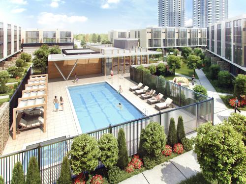 The Marquee Townhouses in Mississauga — rendering 5