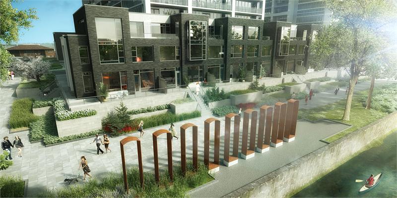 The Metalworks in Guelph — rendering 3