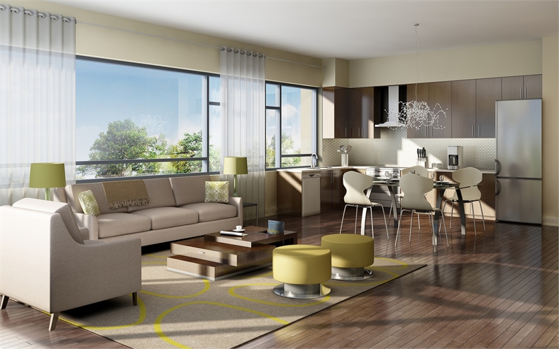 The Mod’rn in Burlington — rendering 4
