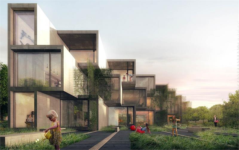 The Tree House Townhomes in Toronto — rendering 2