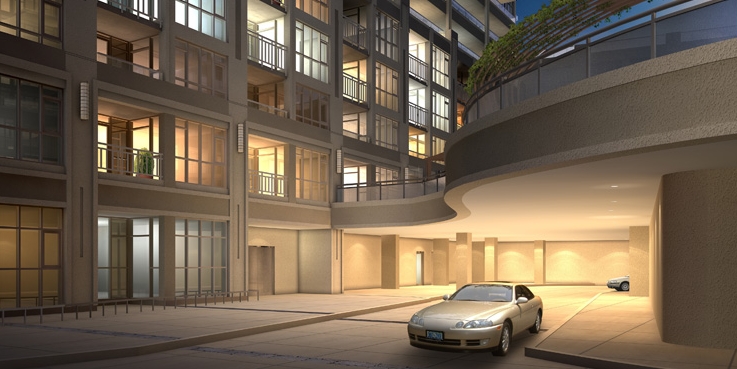The York Harbour Club in Toronto — rendering 4