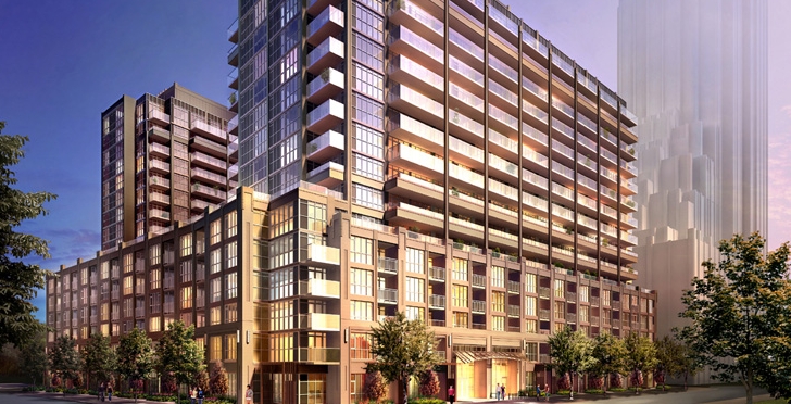 The York Harbour Club in Toronto — rendering 2