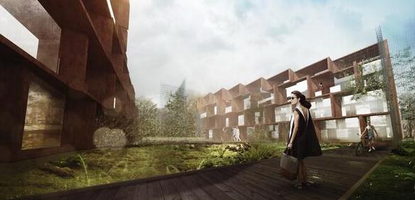The Tree House Townhomes in Toronto — rendering 5