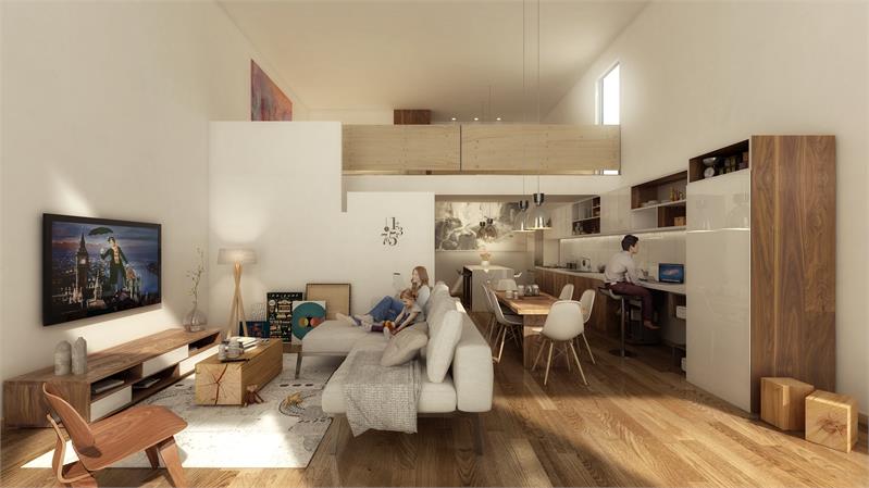 The Tree House Townhomes in Toronto — rendering 6