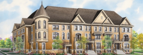 Yonge View Condo-Towns in Toronto — rendering 2