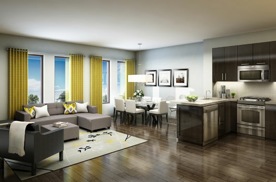 Yorkdale Village Townhouses in Toronto — rendering 3