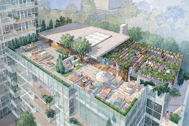 The Ravine in Toronto — rendering 7