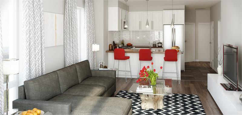 Grand Cornell Brownstones Phase 2 in Markham — rendering 3