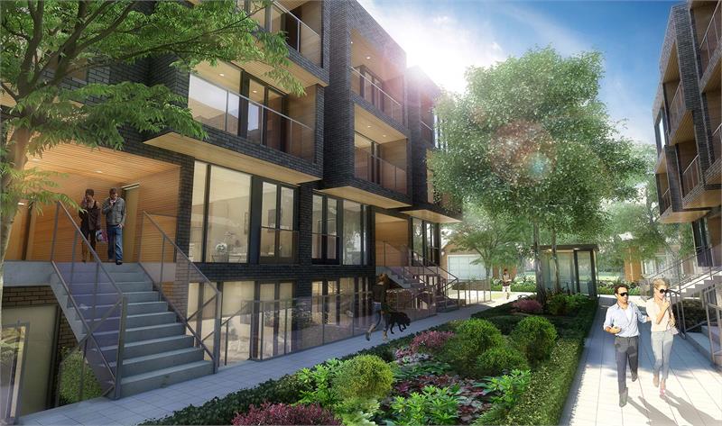 Sherwood Park Modern in Toronto — rendering 3