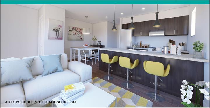 Urban Towndominiums at Mount Pleasant in Brampton — rendering 3