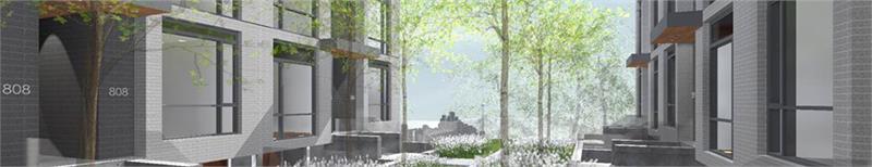Ravine Towns in Toronto — rendering 1