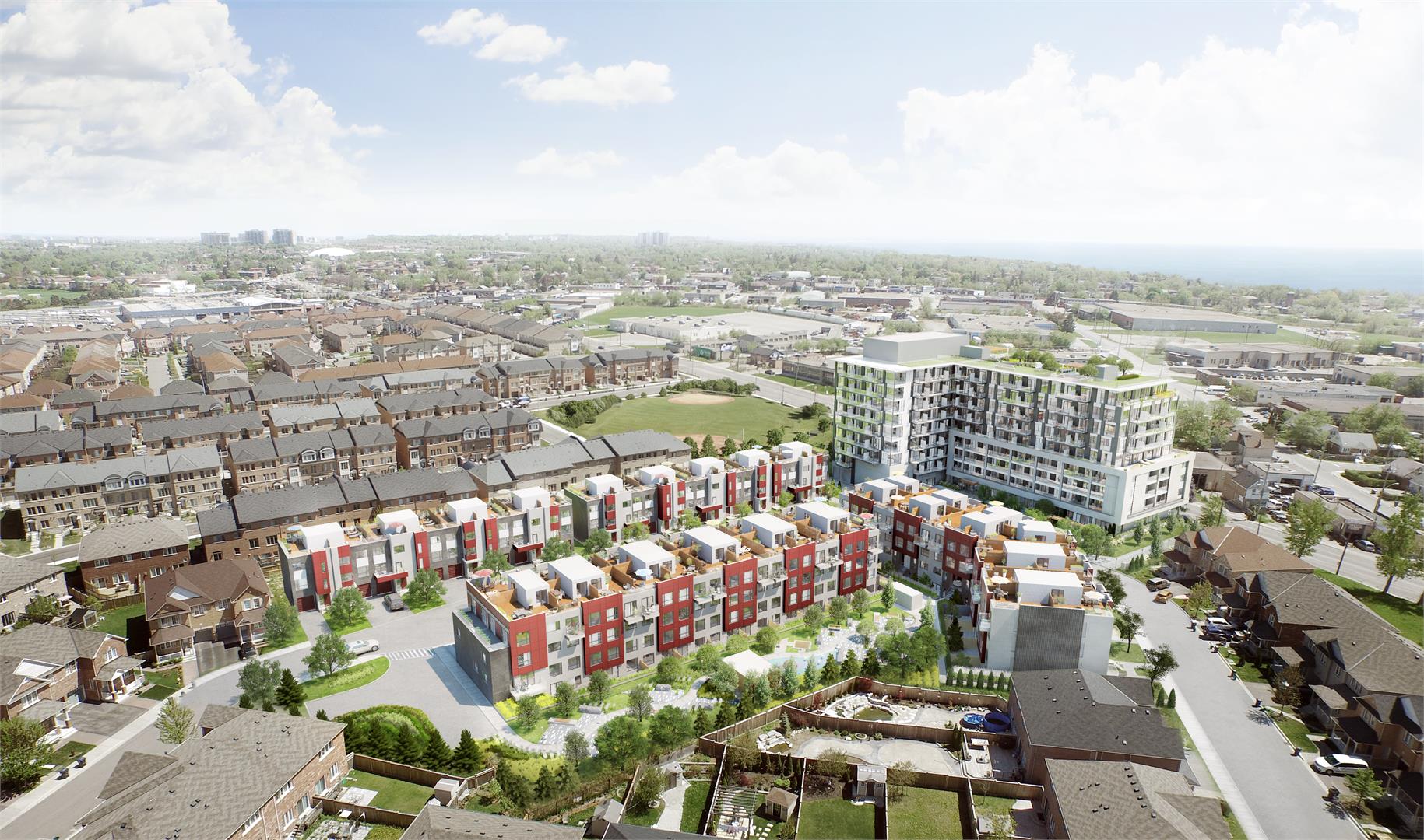 Danforth Square in Toronto — rendering 2