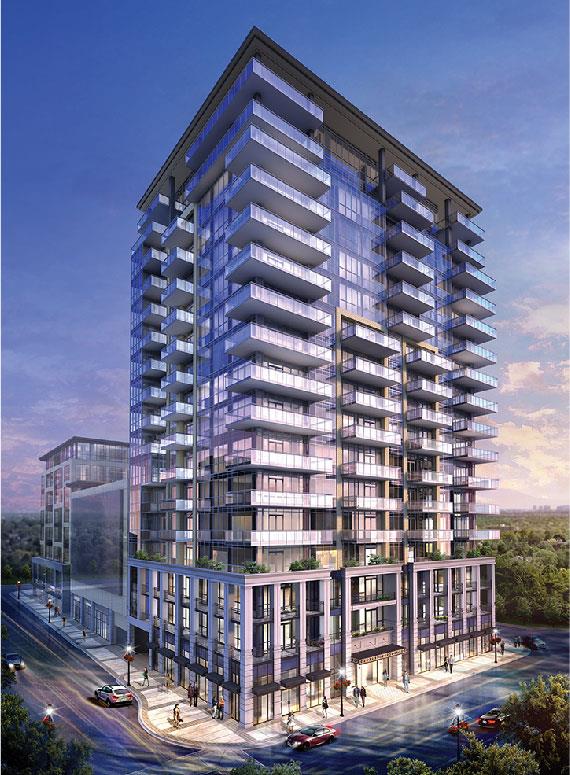 The Berkeley in Burlington — rendering 1